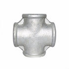 Weisen-Fittings-Kreuz des Schweißungs-Roheisen-4 für das Plombieren der Rohr-glatten Oberfläche