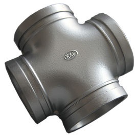 Leistungsfähige duktile Eisen-Fitting, gerillte Schlauchkupplungen entsprechen Querepoxy-kleber