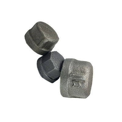 Formbares Eisen-Fittings-formbares Eisen-Kappen FM-ULs mit Innengewinde