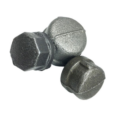 Formbares Eisen-Fittings-formbares Eisen-Kappen FM-ULs mit Innengewinde