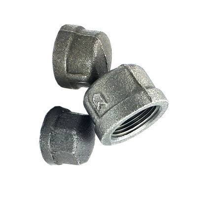 Formbares Eisen-Fittings-formbares Eisen-Kappen FM-ULs mit Innengewinde
