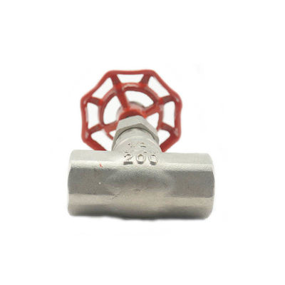 Edelstahl-Ventile Cf8m Pn200 verlegten weibliches Wasser-Kugel-Ventil