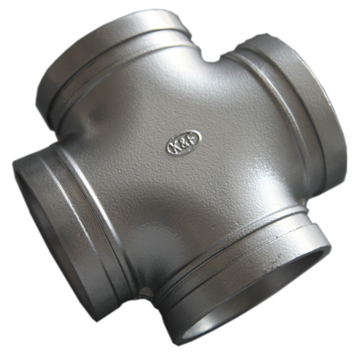 Leistungsfähige duktile Eisen-Fitting, gerillte Schlauchkupplungen entsprechen Querepoxy-kleber
