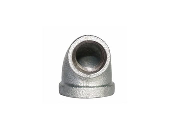 Quadratischer Kopf-verlegte perlenbesetzter formbares Eisen-Ellbogen BS Rohrverbinder