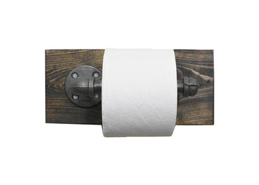 Dekorative Weinlese-Art-industrieller Rohr-Toilettenpapier-Halter-Toiletten-Boden-Flansch